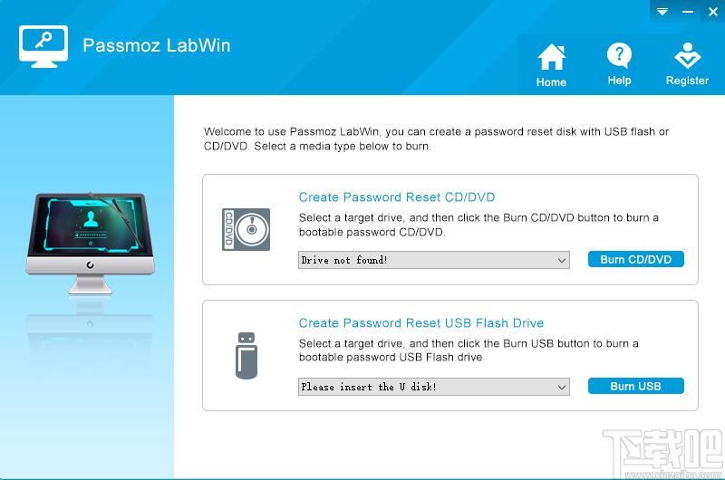 PassMoz LabWin下载,Windows密码恢复软件,密码恢复,密码破解
