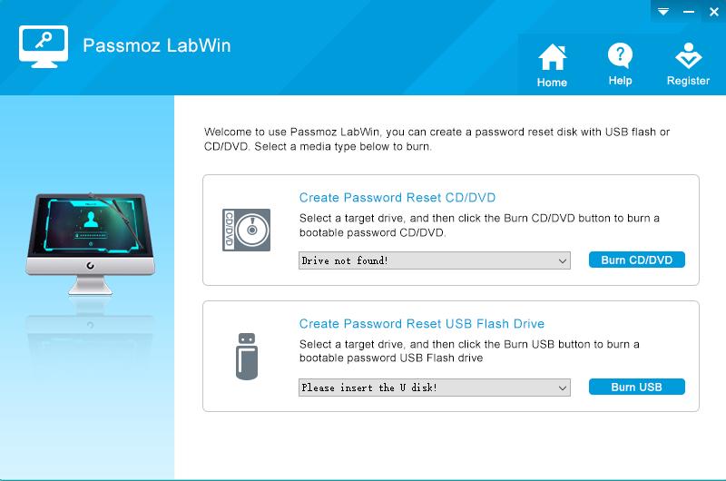 PassMoz LabWin下载,Windows密码恢复软件,密码恢复,密码破解