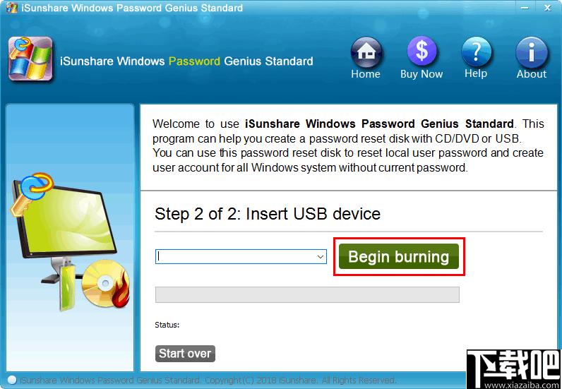 iSunshare Windows Password Genius下载,密码恢复