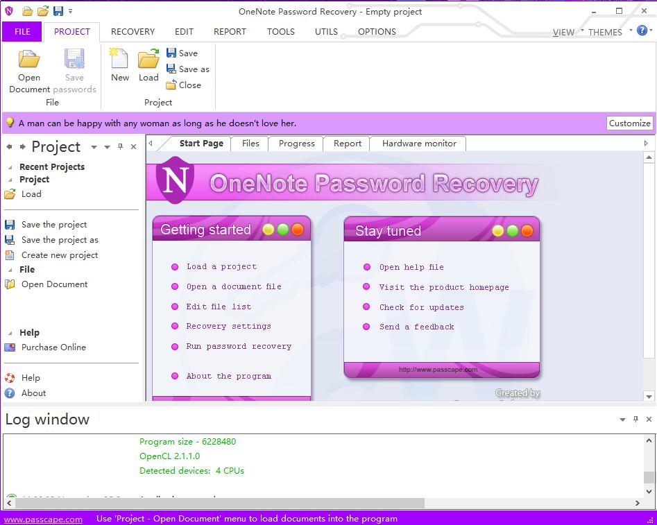 OneNote Password Recovery下载,密码恢复软件,密码恢复