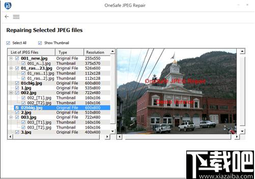 OneSafe JPEG Repair免费版下载